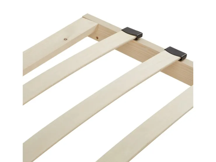 Homestyle4u Lattenrost 90x200 in Braun 2587
