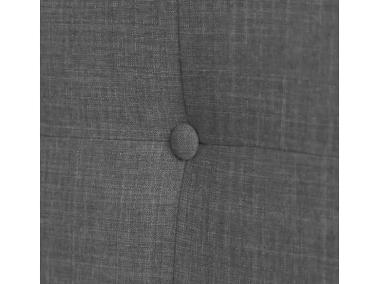 Homestyle4u Polsterbett 160x200 cm Bett Doppelbett mit Lattenrost Grau 1733* Betten