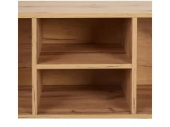 Homestyle4u TV Board Holz TV-Schrank Lowboard Unterschrank Sideboard 140cm