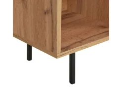 Homestyle4u TV Board Holz TV-Schrank Lowboard Unterschrank Sideboard 140cm