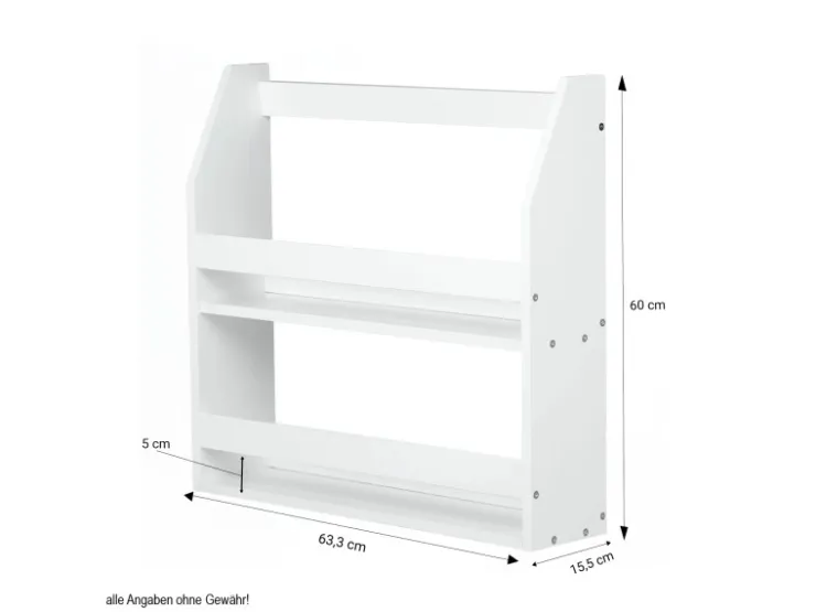 Homestyle4u Wandregal Hängeregal Küchenregal Bücherregal Regal Holz