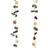 House of Seasons Girlande Pilz 2-fach Sortiert 120 cm x 5 cm x 6 cm Rot-Gelb
