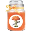 HS Candle Duftkerze & Bonbon Glas Viel Glück Orange Honigmelone* Windlichter