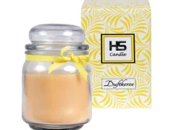 HS Candle Duftkerze & Bonbon Glas Ø9cm Vanille* Windlichter