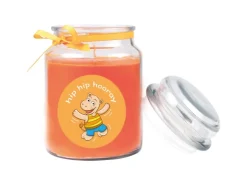 HS Candle Duftkerze & Bonbon Glas Comic Orange Honigmelone* Windlichter