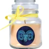 HS Candle Duftkerze & Glas Sternzeichen Vanille 30 Stunden Widder* Windlichter