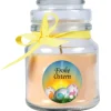 HS Candle Duftkerze & Glas Frohe Ostern Bonbon Ø7 cm Vanille Ostereier* Ostern|Kerzen