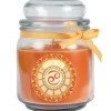 HS Candle Duftkerze & Glas Sternzeichen Honigmelone 70 Stunden Krebs