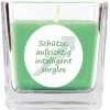 HS Candle Duftkerze & Glas Sternzeichen Coconut Limes 50 Stunden Schütze