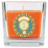 HS Candle Duftkerze & Glas Sternzeichen Honigmelone 50 Stunden Zwillinge