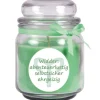 HS Candle Duftkerze & Glas Sternzeichen Coconut Limes 70 Stunden Widder* Windlichter