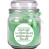 HS Candle Duftkerze & Glas Sternzeichen Coconut Limes 70 Stunden Zwillinge* Windlichter