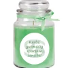 HS Candle Duftkerze & Glas Sternzeichen Coconut Limes 110 Stunden Krebs