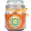 HS Candle Duftkerze & Glas Sternzeichen Honigmelone 70 Stunden Jungfrau* Windlichter