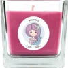 HS Candle Duftkerze & Glas Sternzeichen Lavendel 50 Stunden Wassermann* Windlichter
