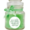HS Candle Duftkerze & Glas Sternzeichen Coconut Limes 30 Stunden Steinbock* Windlichter