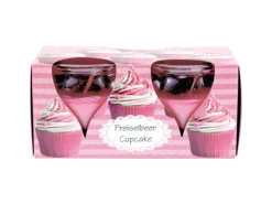 HS Candle Duftkerze Creation Kerzen 2er Pack Preiselbeer Cupcake* Kerzen