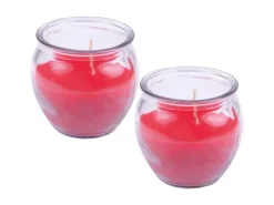 HS Candle Duftkerze Creation Kerzen 2er Pack Preiselbeer Cupcake* Kerzen