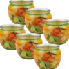 HS Candle Duftkerze Motiv 6er Pack Citrus Fruits* Windlichter