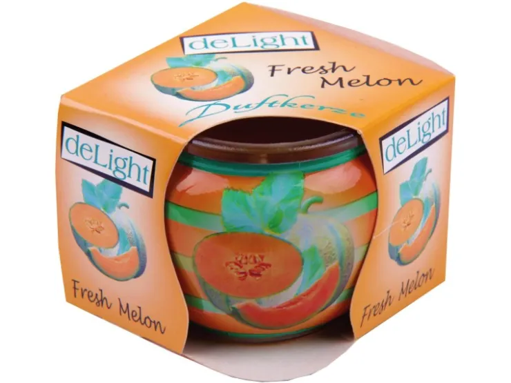 HS Candle Duftkerze Motiv Kerze Raumduft Fresh Melon* Kerzen