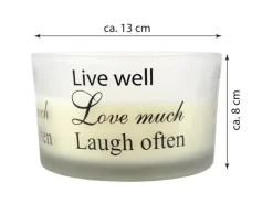 HS Candle Duftkerze XXL Ø13cm SPA 36 Stunden Brenndauer* Kerzen