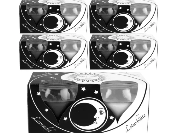 HS Candle Duftkerzen Creation 10er Pack Ying Yang* Windlichter