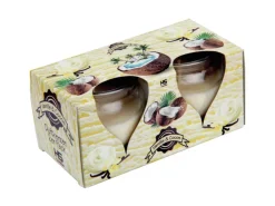 HS Candle Duftkerzen Creation 10er Pack Vanille Cocos