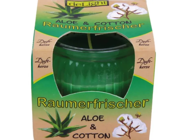 HS Candle Duftkerzen Raumerfrischer 6er Pack Raumerfrischer Aloe Cotton* Windlichter