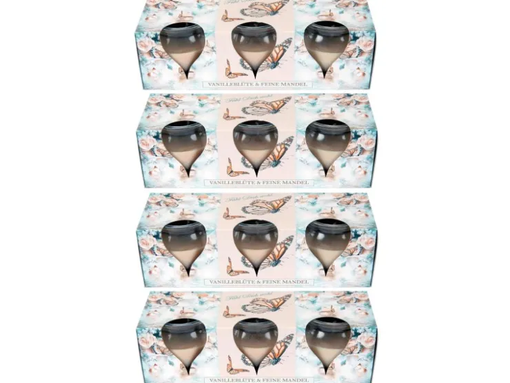 HS Candle Duftkerzen Selection 12er Pack Butterfly Selection* Kerzen|Windlichter