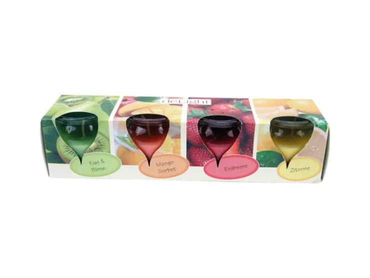 HS Candle Duftkerzen Selection 12er Pack Fruit Selection* Windlichter
