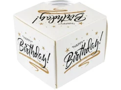 HS Candle Duftkerzen Sprüche 6er Pack Happy Birthday* Windlichter