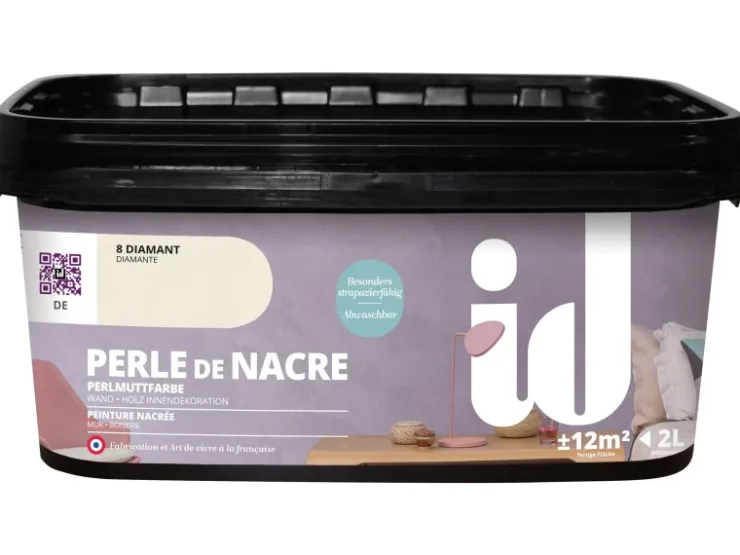 id Wandfarbe Perle De Nacre 2 l* Kreativfarben