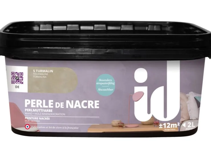 id Wandfarbe Perle De Nacre 2 l