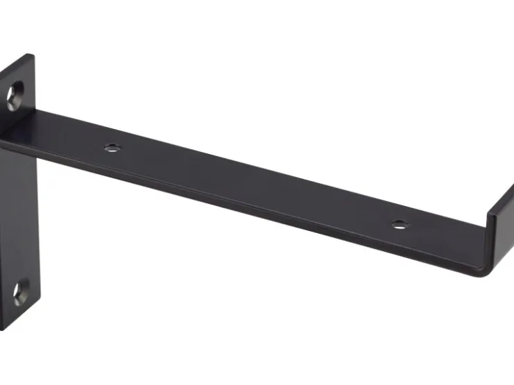Industrial-Konsole 2er-Set 11 cm x 21 cm Schwarz* Wandregale