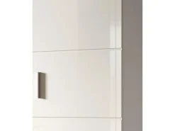 Inn.Furn Garderobe Set Weiß Hochglanz 4-teilig 165 cm Viel Stauraum Grazie* Möbelserien