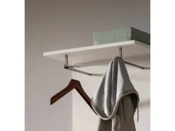 Inn.Furn Garderobe Set Weiß Hochglanz 4-teilig 165 cm Viel Stauraum Grazie* Möbelserien