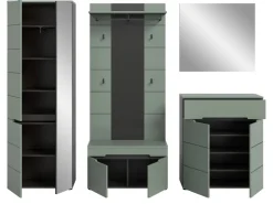 Inn.Furn Garderoben-Set 5-teilig in Salbei und Grau 255 cm Cooper* Möbelserien