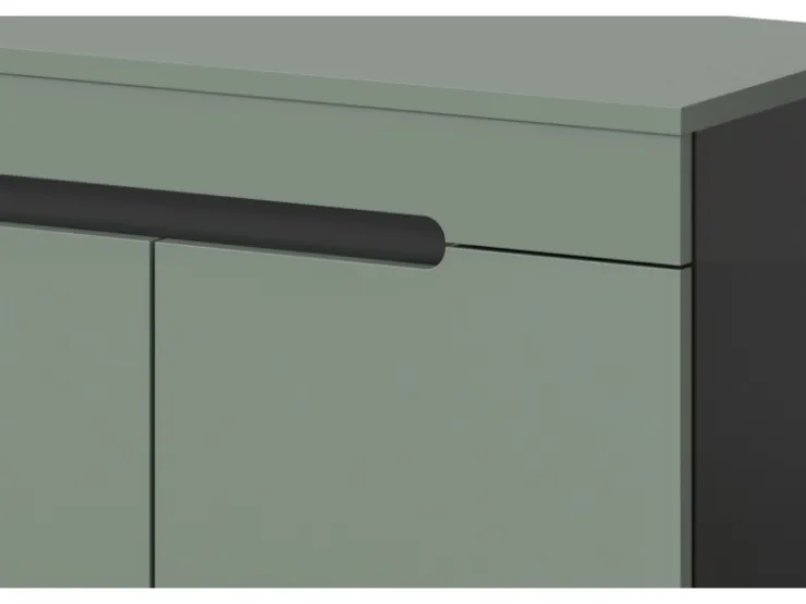 Inn.Furn Garderoben-Set 5-teilig in Salbei und Grau 175 cm Cooper