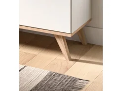Inn.Furn Sideboard Weiß Eiche 185 cm mit Soft-Close-Funktion Hygge* Sideboards