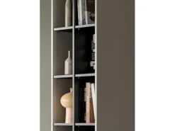 Inn.Furn Wohnwand in Kaschmir und Schwarz 305 cm mit Soft-Close Morena* Wohnwände
