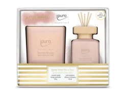 Ipuro Raumduft und Duftkerze Essentials 2er-Set Time For A Hug Rosa* Geschenkartikel