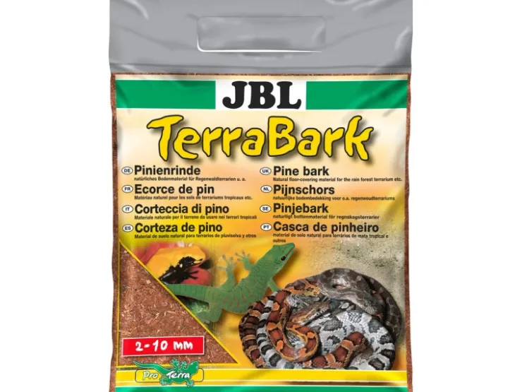 JBL Terrarium Bodensubstrat TerraBark S 2-10 mm 5 l* Terraristik