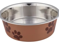 Jollypaw Edelstahlnapf mit Kunststoffmantel 0,3 l/ ø 12 cm