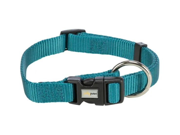 Jollypaw Halsband 40 - 65 cm x 25 mm Petrol