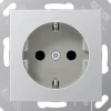 Jung Steckdoseneinsatz A500 Alu