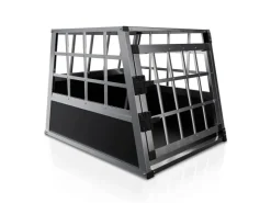 Juskys Alu Hundetransportbox M* Hundebedarf