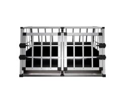 Juskys Alu Hundetransportbox L X* Hundebedarf