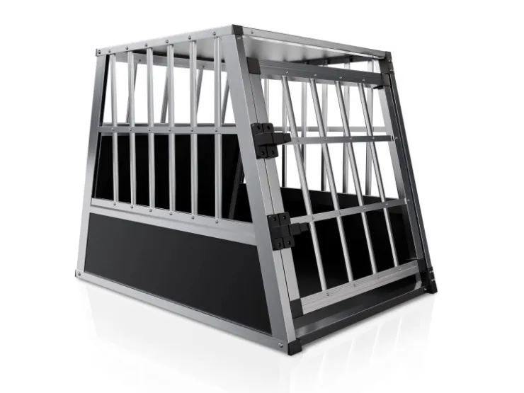 Juskys Alu Hundetransportbox L* Hundebedarf