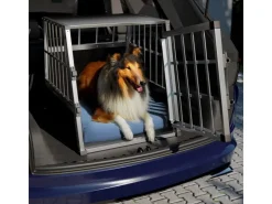 Juskys Alu Hundetransportbox L* Hundebedarf
