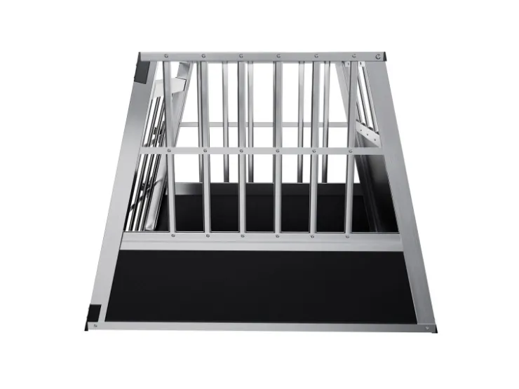 Juskys Alu Hundetransportbox L* Hundebedarf